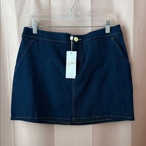 Colette Stretch Denim Skirt